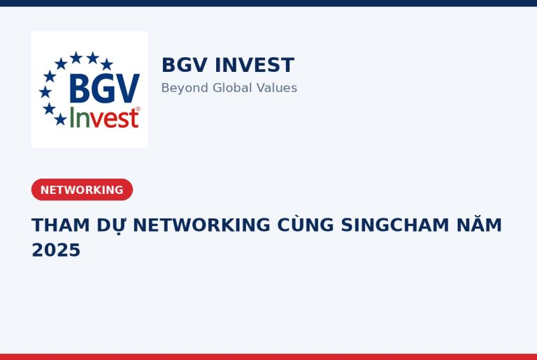 THAM DỰ NETWORKING CÙNG SINGCHAM NĂM 2025